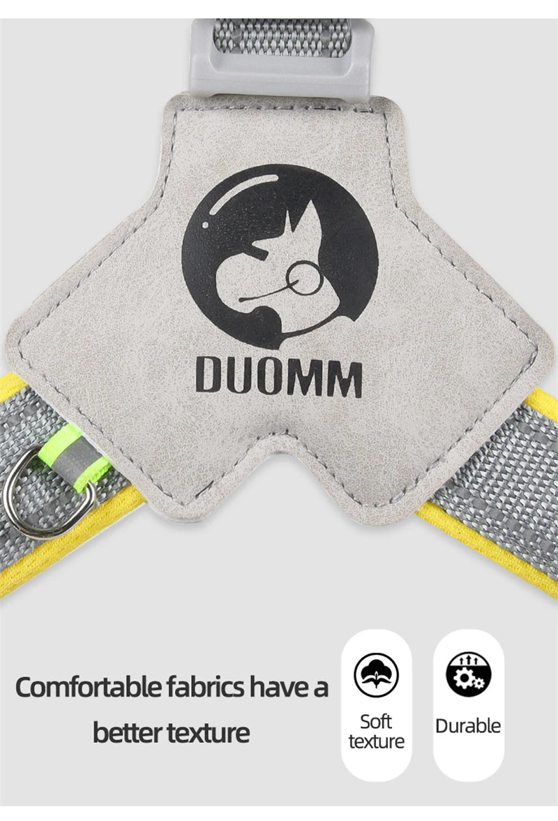 Adjustable Reflective Y Dog Harness