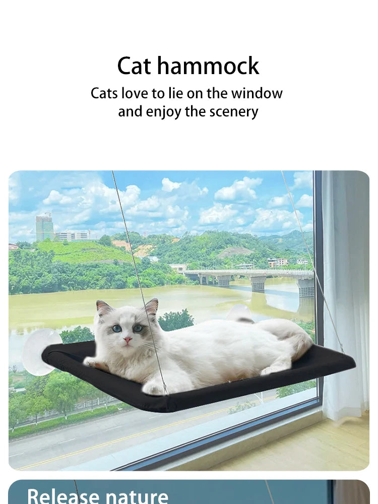 Bed - Ultra-Soft Cat Window Hammock