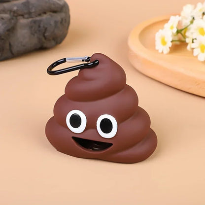 Portable Silicone Pet Waste Bag Dispenser