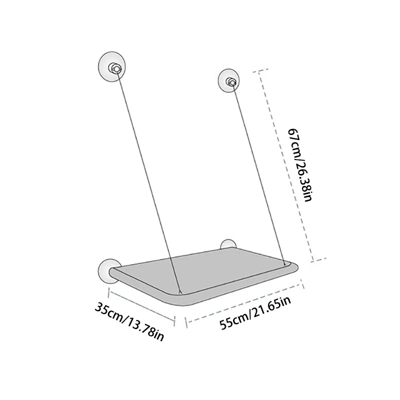 Bed - Ultra-Soft Cat Window Hammock