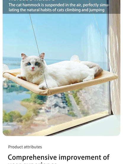Bed - Ultra-Soft Cat Window Hammock