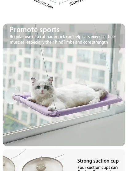 Bed - Ultra-Soft Cat Window Hammock