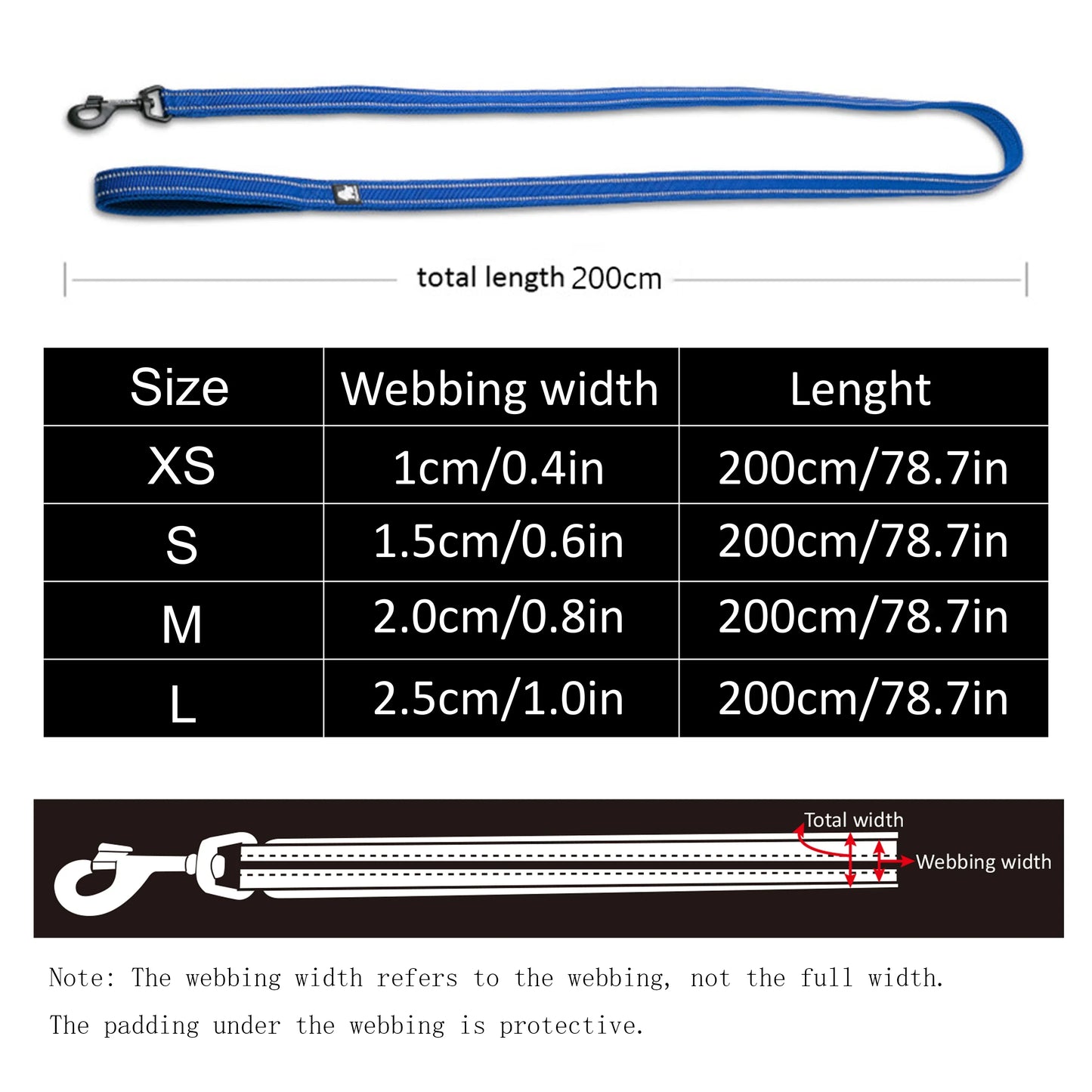 Soft Mesh Leash