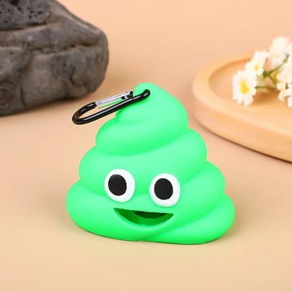Portable Silicone Pet Waste Bag Dispenser