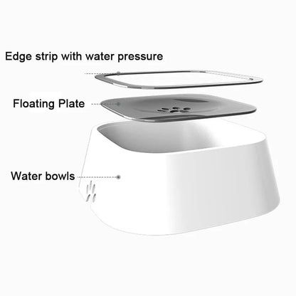 Floating Anti-Spill Water Bowl