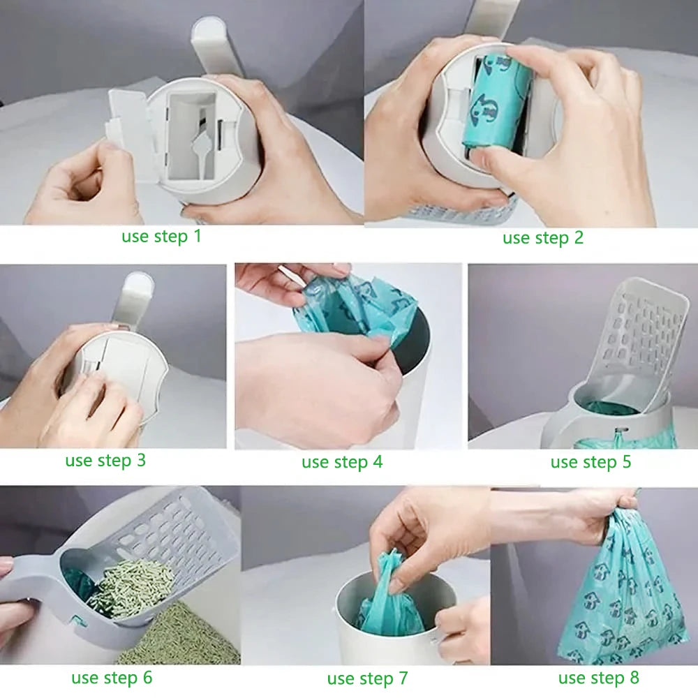 Practical Feline Hygiene Kit - Litter Scoop