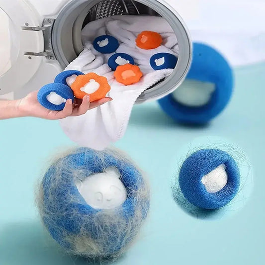 Bola de lavandería para quitar pelos de mascotas