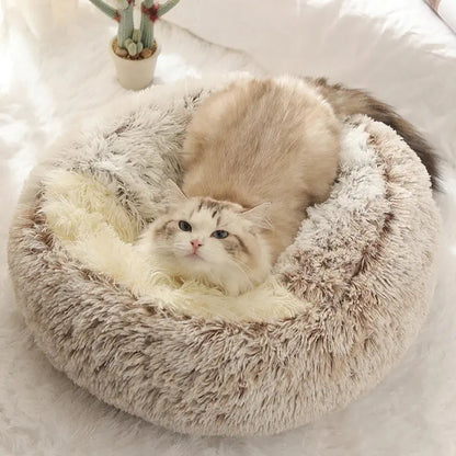 Soft Plush Pet Bed with Cover