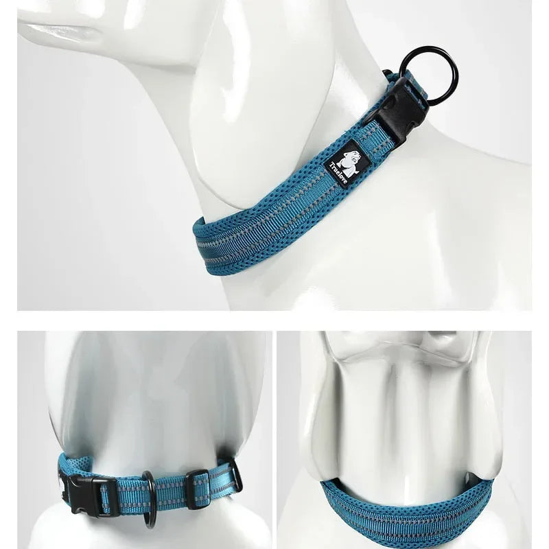 Soft Padded Mesh Dog Collar