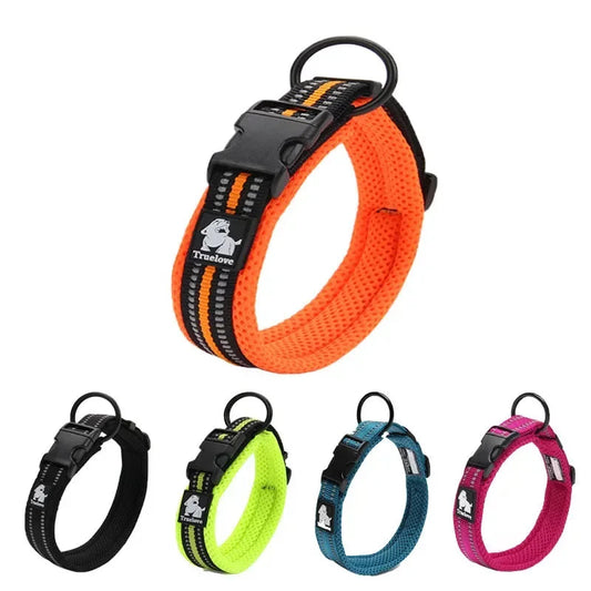 Soft Padded Mesh Dog Collar