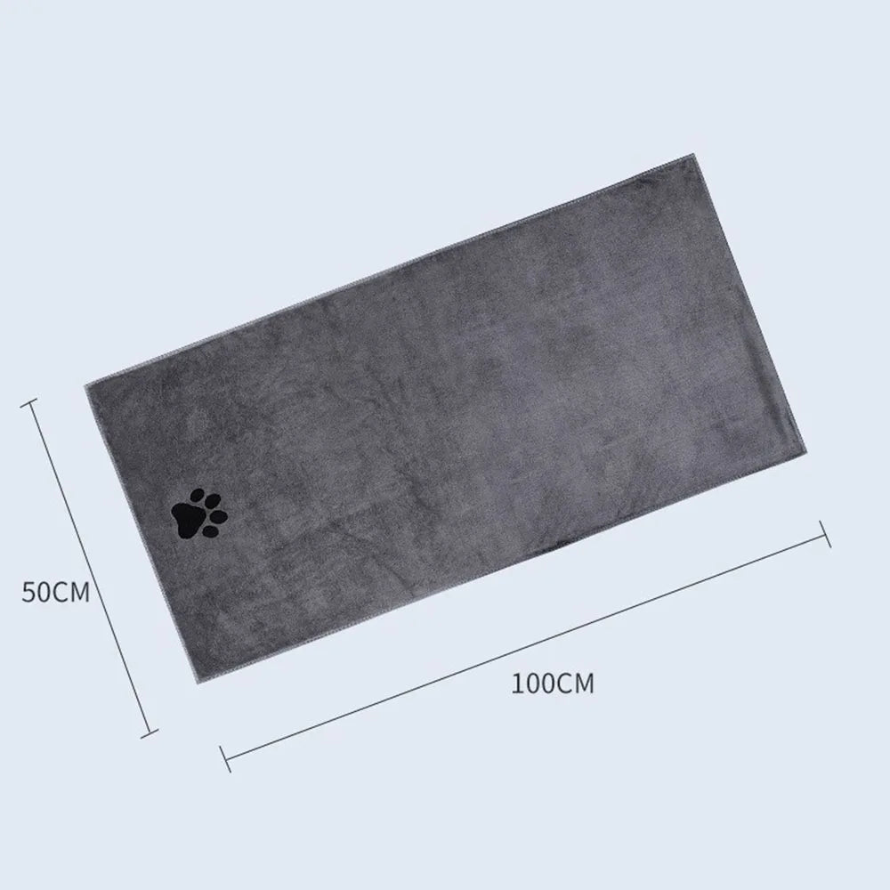 Microfiber Pet Bath Towel