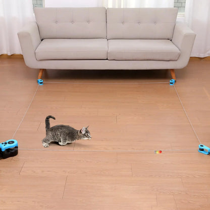 Juguete interactivo para gatos que cazan