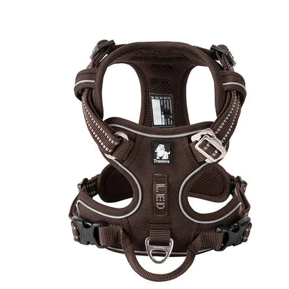 Arnés reflectante de camuflaje para perros