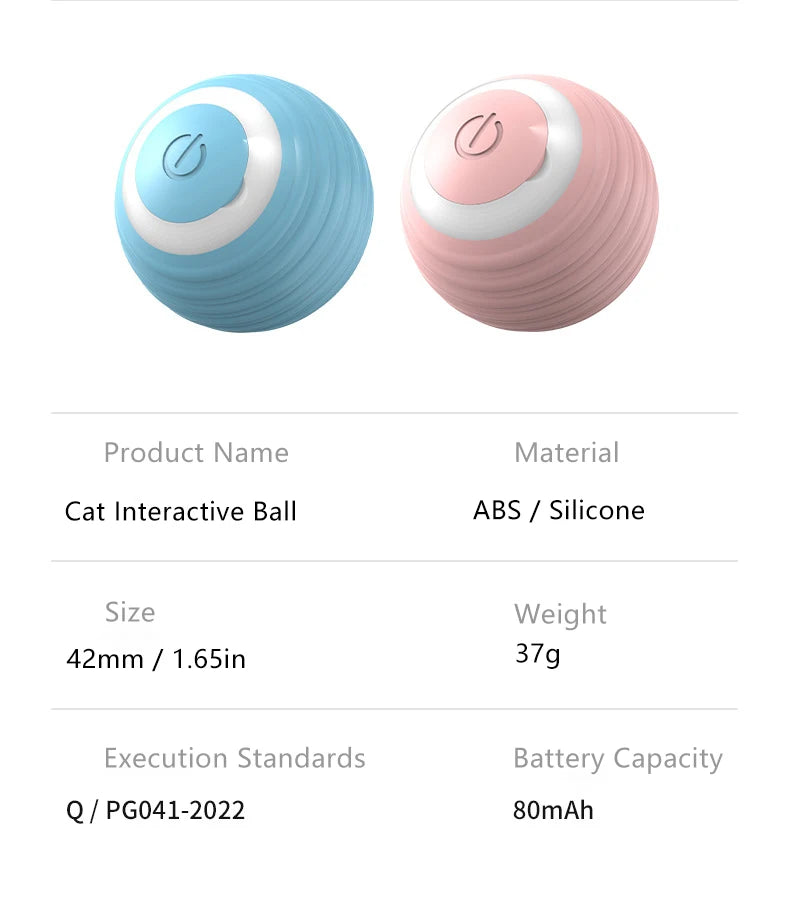 Pelota inteligente para gatos