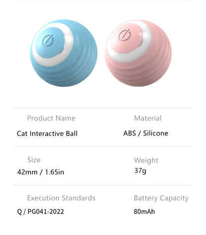 Pelota inteligente para gatos