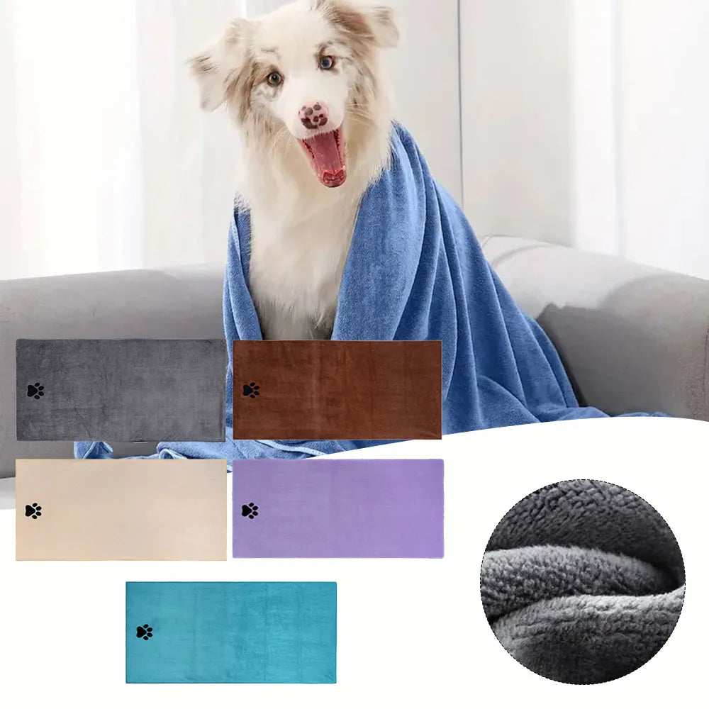 Microfiber Pet Bath Towel