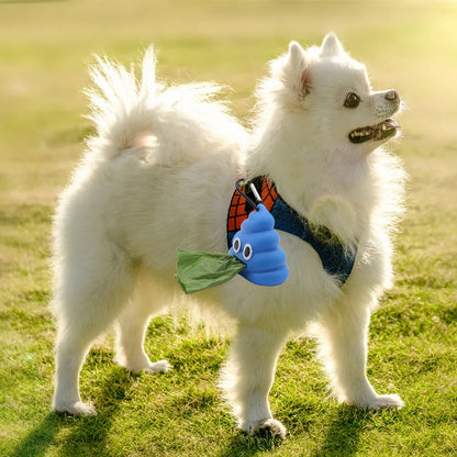 Portable Silicone Pet Waste Bag Dispenser