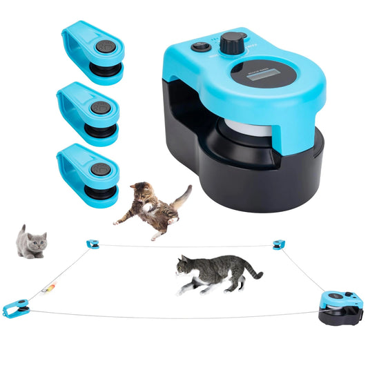 Juguete interactivo para gatos que cazan