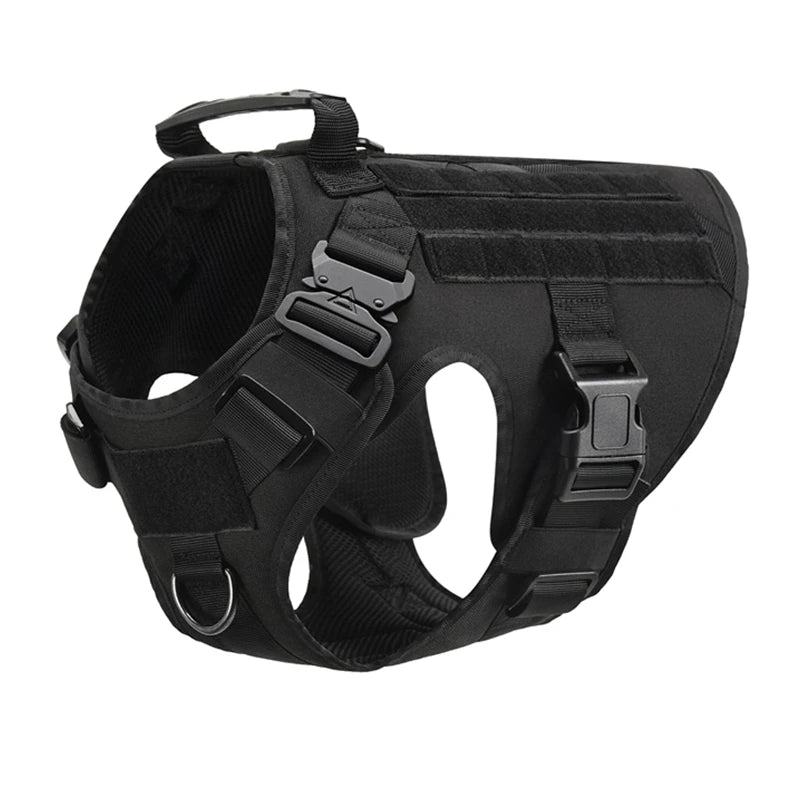 Tactical Military Dog Vest & Leash Set